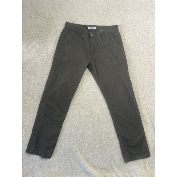 Diesel Denim Forest Green Chino Work Wear Pants Size 34 Streetwear Golf Casual - Picture 1 of 9